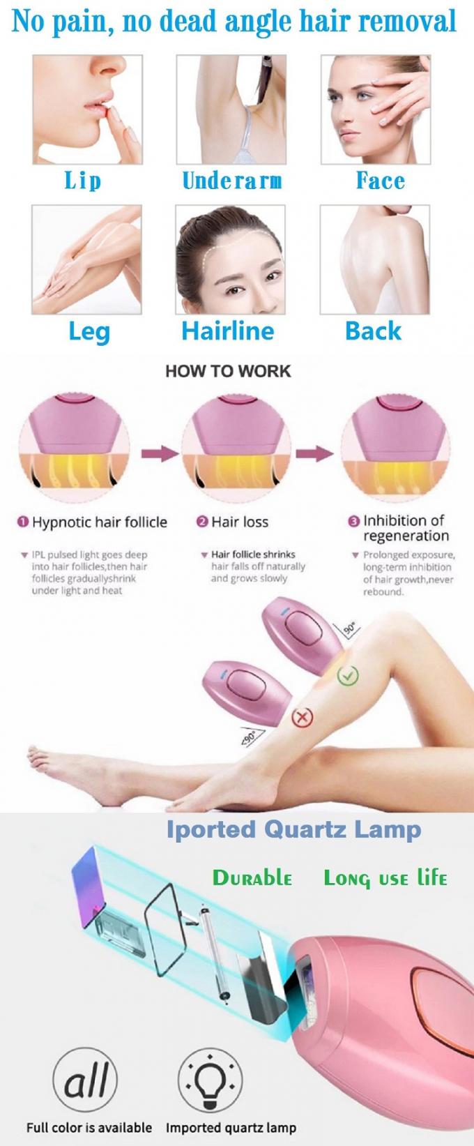 Handheld 300000 Flashes 220V Laser Hair Removal Handset