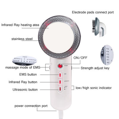 Ultrasound Cavitation Rf Skin Tightening Machine  AC240V 12W