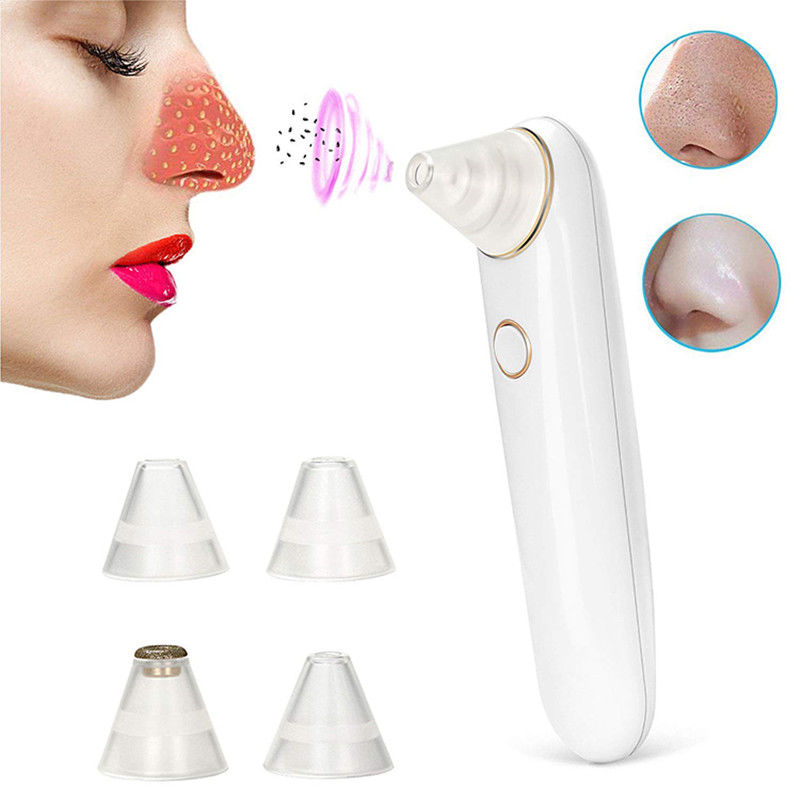 ROHS Cross Border Ultrasonic 4 Heads Blackhead Pore Cleanser